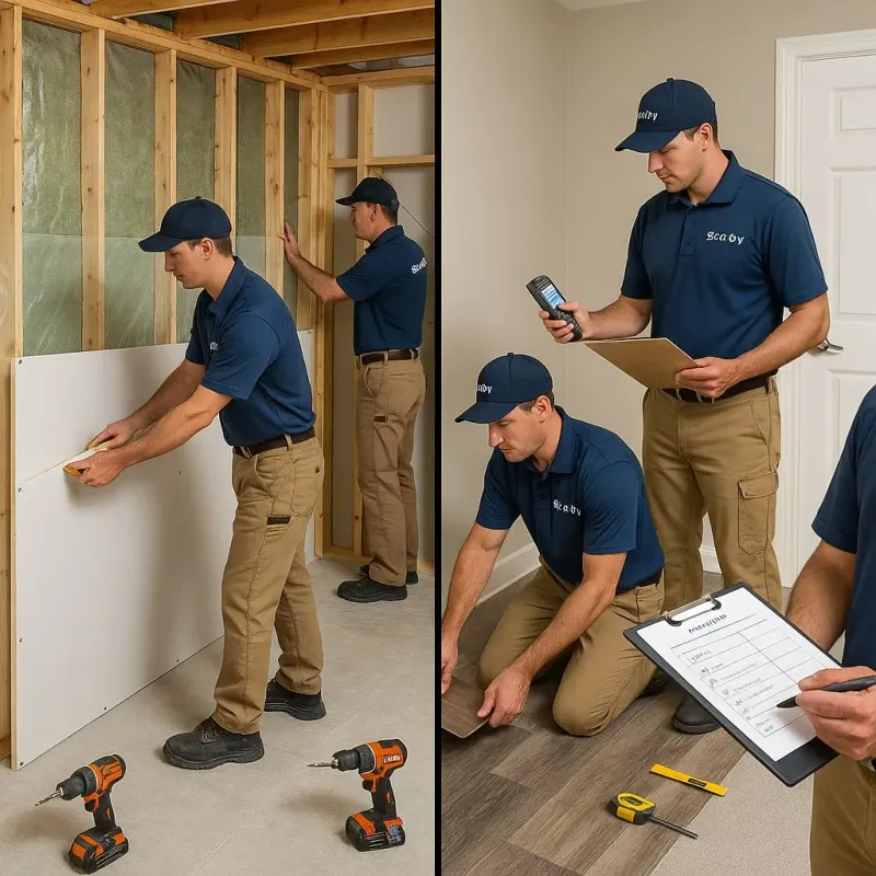 Repairs and Reconstruction process in Summersville, WV