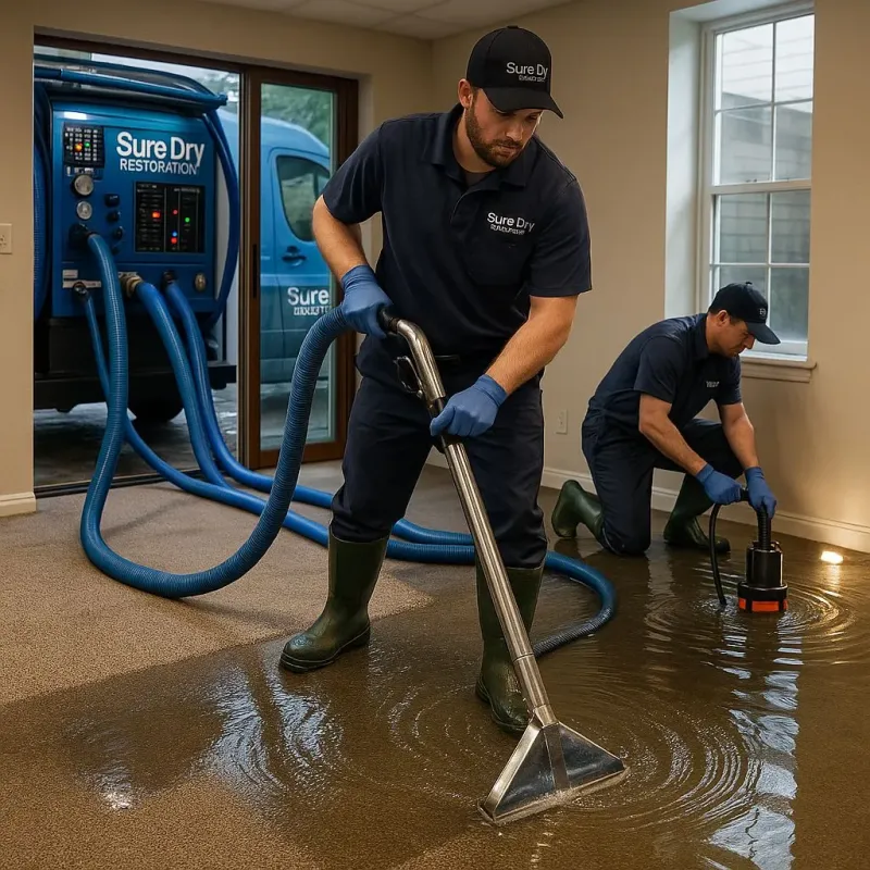 Water Extraction and Removal process in Summersville, WV